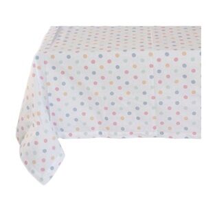 Vibrant Polka Dot Square Tablecloth 52x52